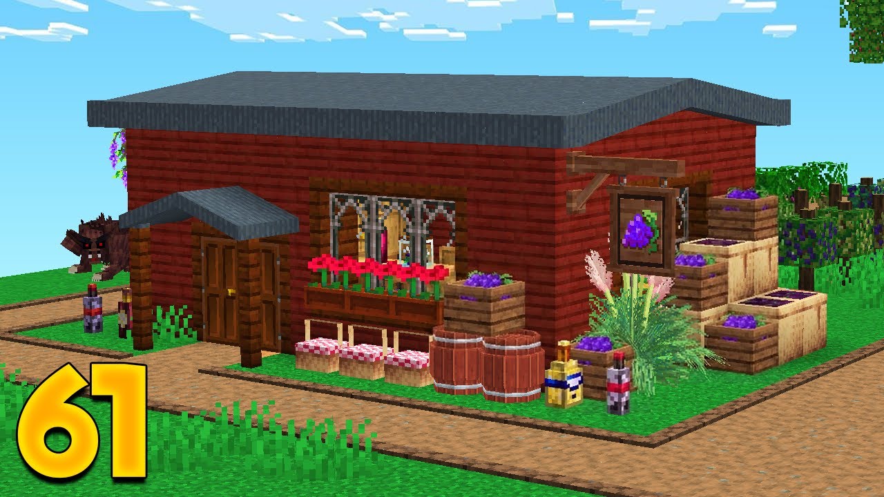 FIZ A FÁBRICA DE VINHOS ARTESANAIS E VOU VENDER NA CIDADE / FAZENDINHA AUTOMÁTICA #61