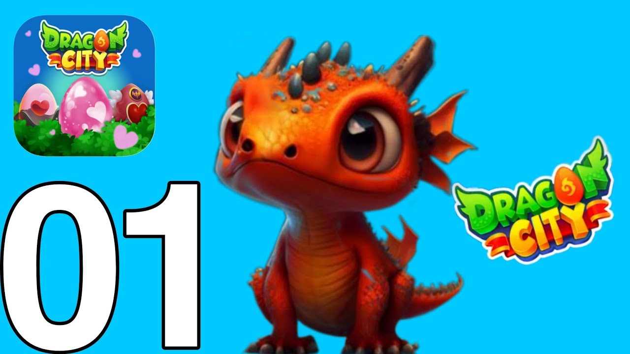 Dragon City - Gameplay Walkthrough Part 01 - Egg Hatchery (iOS, Android)