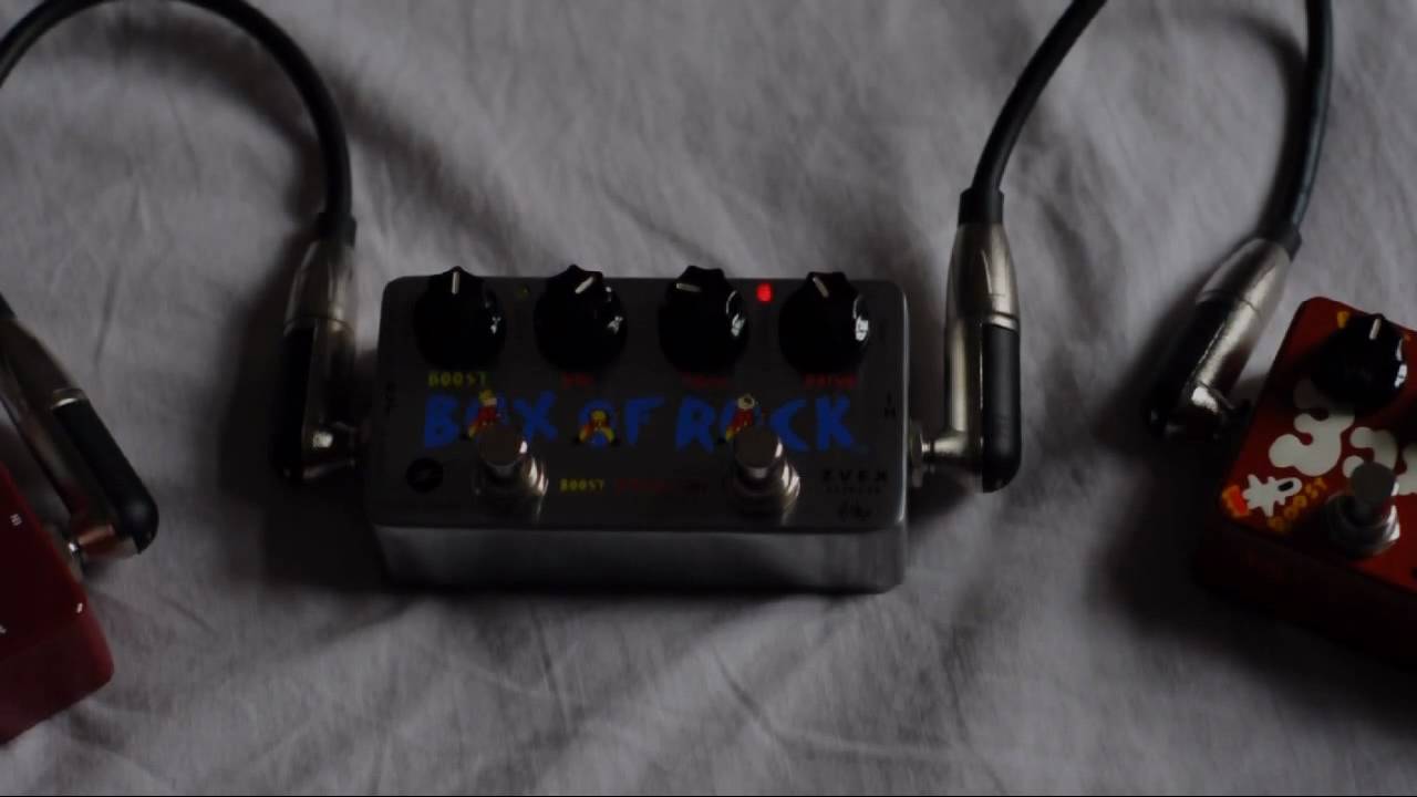ZVex - Box of Rock  & Vextron  Distortron