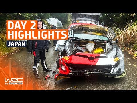 Day 2 Highlights | WRC FORUM8 Rally Japan 2023