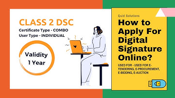 Class 2 DSC, For Individual, Validity 1 Year Combo