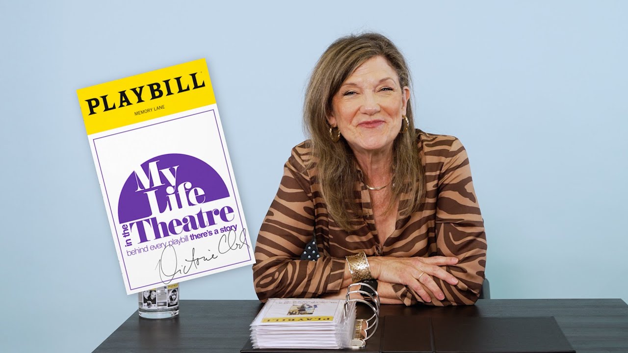 Victoria Clark in Playbill's My Life in the Theatre