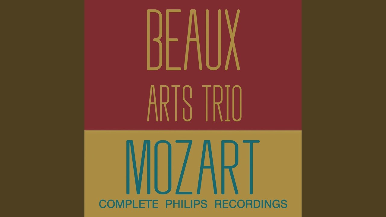 Mozart: Divertimento (Piano Trio) in B flat, K.254: 2. Adagio (1987 Recording)