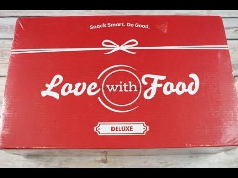 Love with Food Box November 2017 “Deluxe” Unboxing + BLACK FRIDAY Coupons #lovewithfood