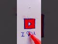 #how to draw a youtube @mahak.1212 # #drawing #art #easydrawing #youtube #painting#youtubeshorts