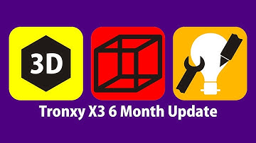 Tronxy X3 3D Printer Update (3D + Printer +  + Tools 