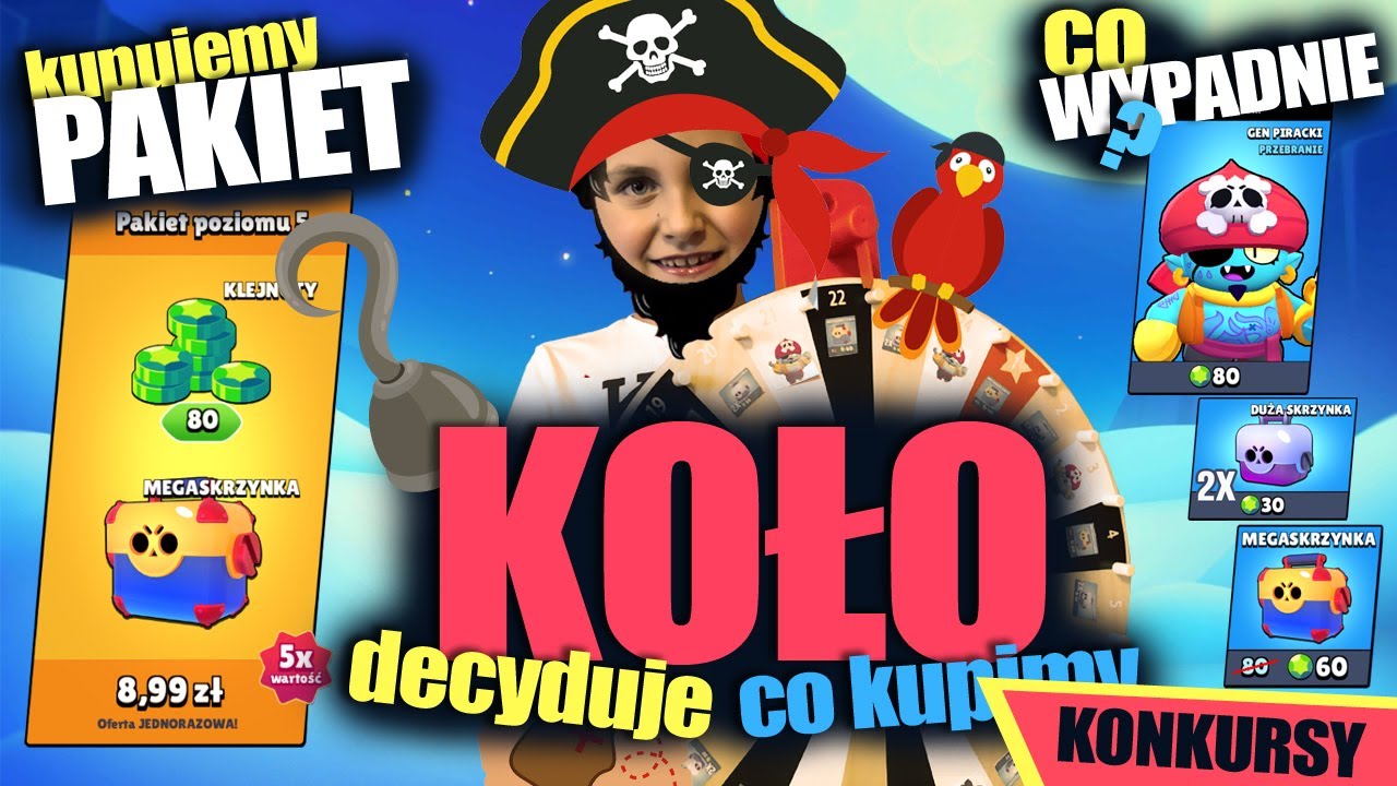 NOWY SKIN Piracki GENE ! - Koło fortuny decyduje co kupimy – Co wypadnie ? MEGABOX – Sandy za darmo!