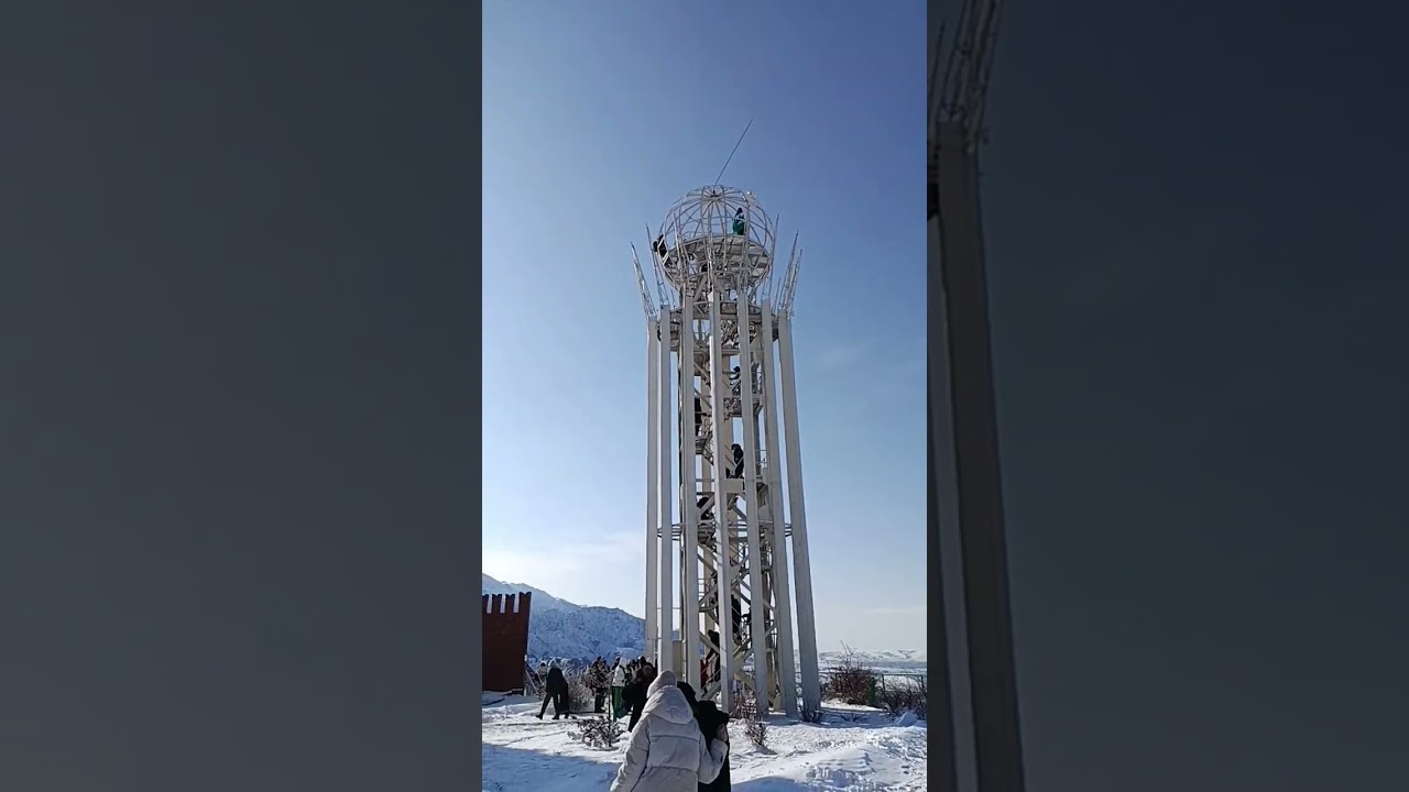 Cable Car Experience- Tau Samaly -Shymkent😀  ❄️
