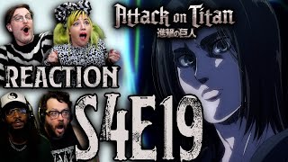 GABI DID WHAT?! // Attack on Titan S4x19 Reaction!