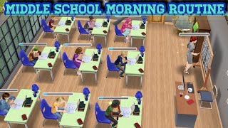 Middle School Morning Routine Sims Freeplay