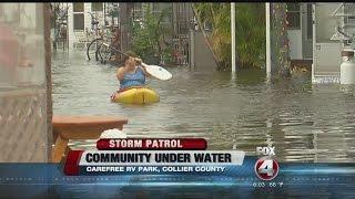 Collier Carefree RV park flooding