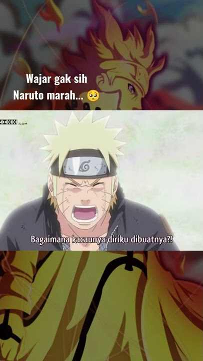 Luapan emosi Naruto yang selama ini dia pendam... 🥲