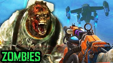 MOON 2.0 w/ MONKEY BOSS FIGHT & SPACESHIP ENDING! - Black Ops 3 Custom Zombies "THE DRILL" FINALE!