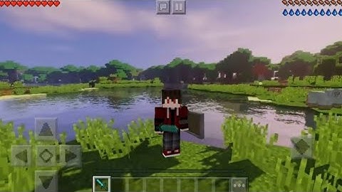 ✓Minecraft trailer with medium Shader and Mo bend