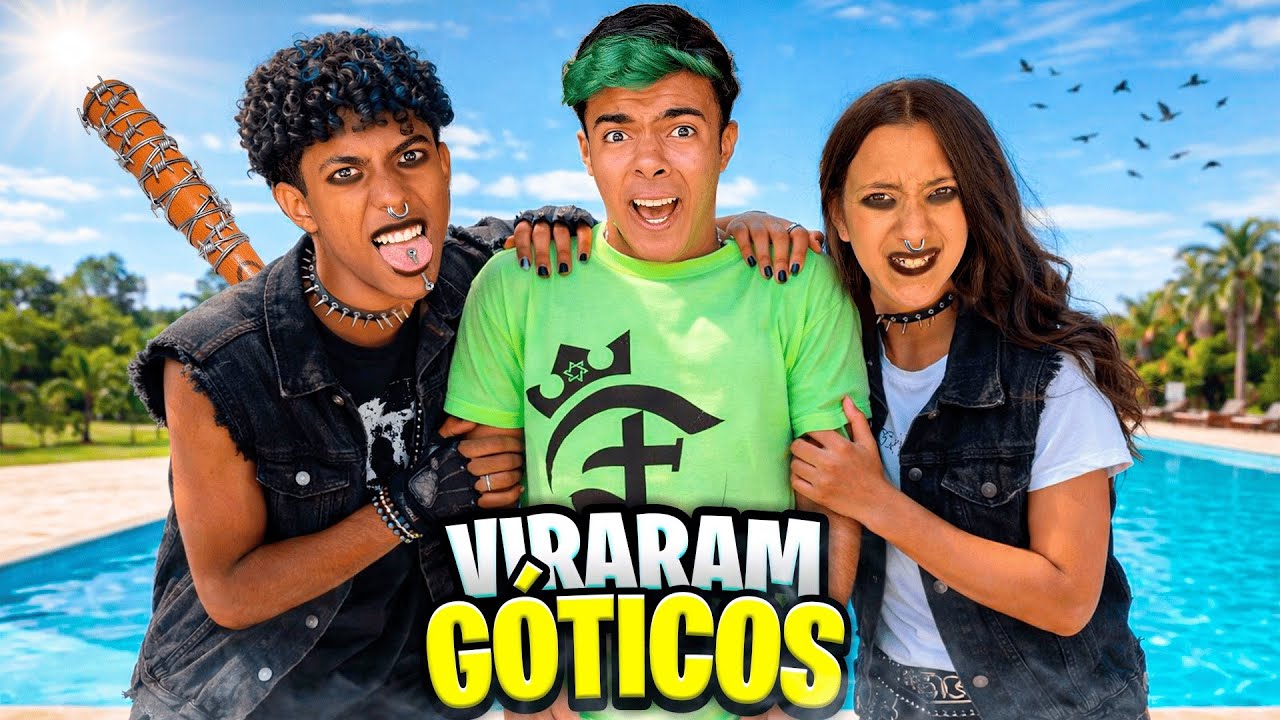ELES VIRARAM GÓTICOS E SURTARAM‼️😱 *foram atrás do Estevão!!