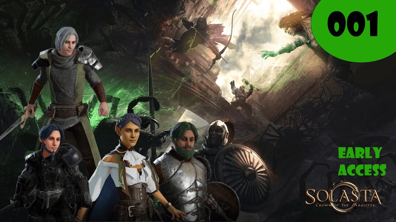 Solasta Crown of the Magister [Deutsch] #1: Characktererstellung