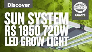 Introducing the Sun System RS 1850 720W LED Grow Light | Discover
