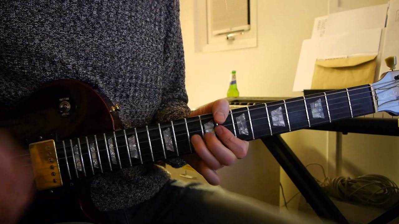 Jam with Gibson Les Paul Studio with Marshall JVM205c