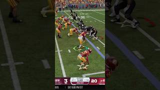 Pressure leads to INT for the defense #ps5 #gaming #ncaa26 #roadtoglory #highlights