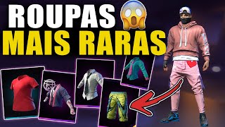 SKINS e ITENS MAIS RARAS DO FREE FIRE | SE TEM NA CONTA É MILIONARIO RAIZ | EVENTOS, PASSES E MAIS