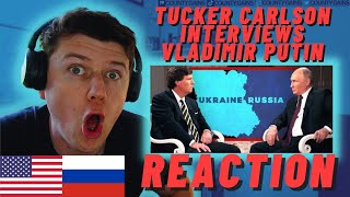 Tucker Carlson Interviews Vladimir Putin EXTENDED REACTION