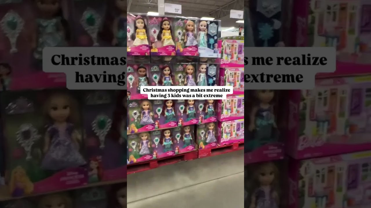 Christmas shopping for 3 kids is wild! I didn’t plan this out right 