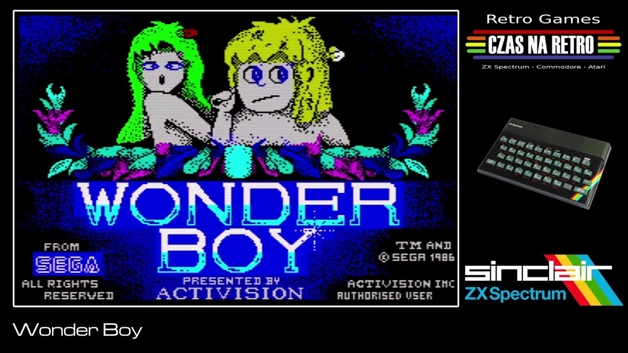 Wonder Boy (1987) - ZX Spectrum - YouTube