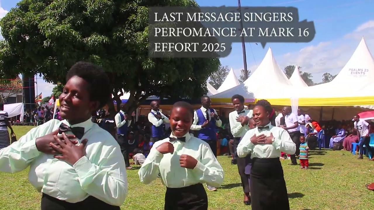 Last message performance at mark16 2024effort where at least 200 people got baptized.