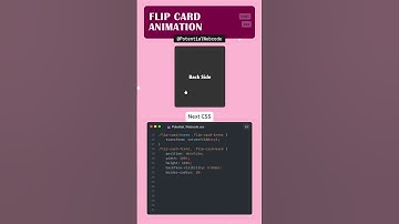 Flip Card UI Animation Website with HTML & CSS  #htmlcss #coding #flipcard  #webdesign