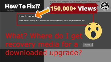 How To Fix insert media some files are missing without original CD/DVD | New trick 2020 😮🔥