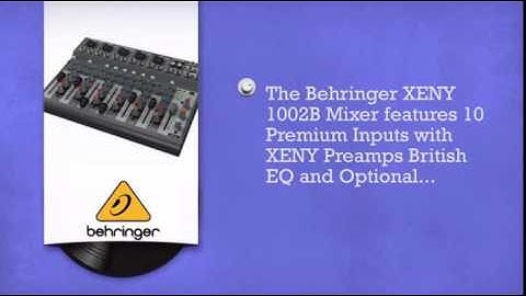 Behringer XENYX 1002B - DJkit.com