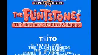 Flintstones, The - The Rescue Of Dino & Hoppy Nes Music - Game Over