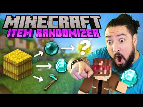 can i beat minecraft if every drop is random?