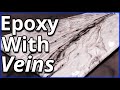 How to Create Veins in Epoxy that look like Marble | Stone Coat Countertops