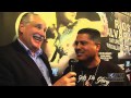 Rios' trainer Robert Garcia does not think Alvarado can keep his man off
