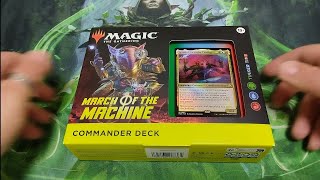 MTG - Tinker Time - March Of The Machine - Commander Deck - Unboxing