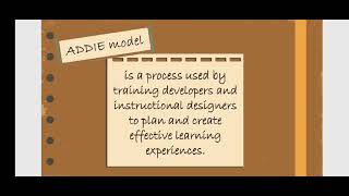 Instructional Design Models and Methods