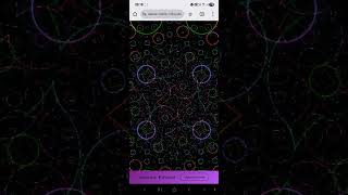 ETHERIAL mic-reactive visualizer web app code test #visualizer #reactive #shaders #fractal #void