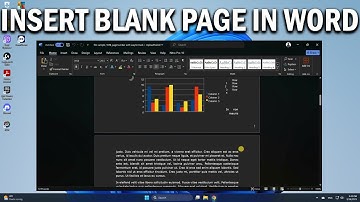 How To Insert a Blank Page in Word  Add Blank Page  Add New Page - Easy Fix
