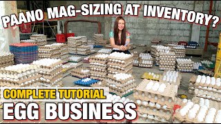 PAANO KAMI MAG-INVENTORY AT SIZING SA EGG BUSINESS Complete Tutorial-Philippines | Tinmay Arcenas❤️