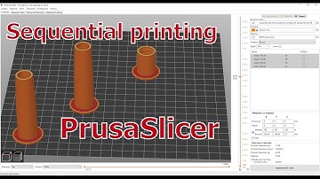 Sequential printing to PrusaSlicer