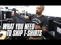 What You Need to Ship T Shirts for Your E-Commerce Store