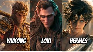 Loki, Hermes & Sun Wukong: The Trickster Gods