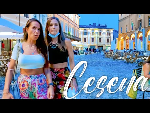 LOVELY CESENA. Italy - 4k Walking Tour around the City - Travel Guide. trends, moda #Italy