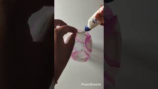 How to Make Tissue Paper Rose 🌹✨ | DIY Flower Craft #shorts #trending #craft