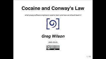 Cocaine and Conway
