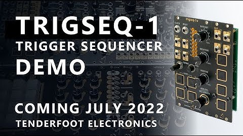 TrigSeq-1 - Patch Demo