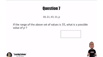 Praxis Core Math Practice Problem - Range