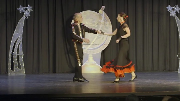 Dr. Joe Giovinco & Amy Menke perform the Paso Dobl...