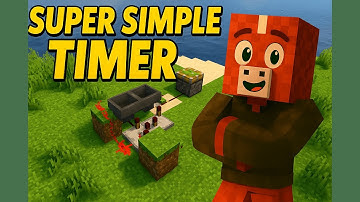 Minecraft Redstone: Timer - Super simple!